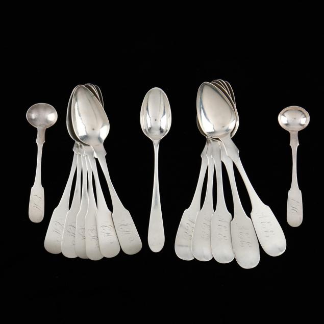 fourteen-norfolk-va-coin-silver-spoons