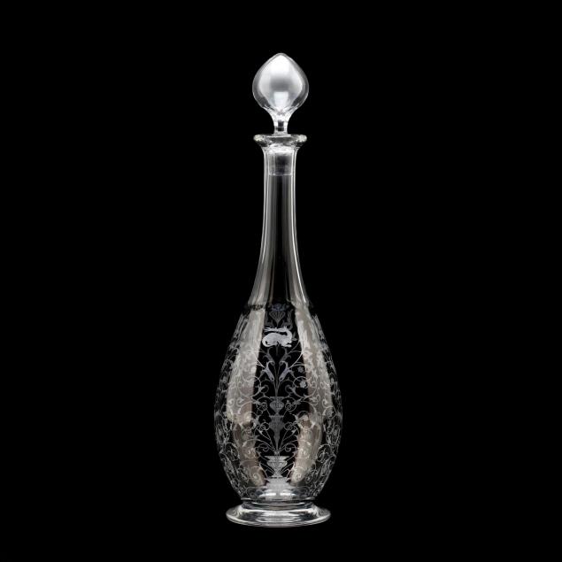 baccarat-crystal-engraved-decanter