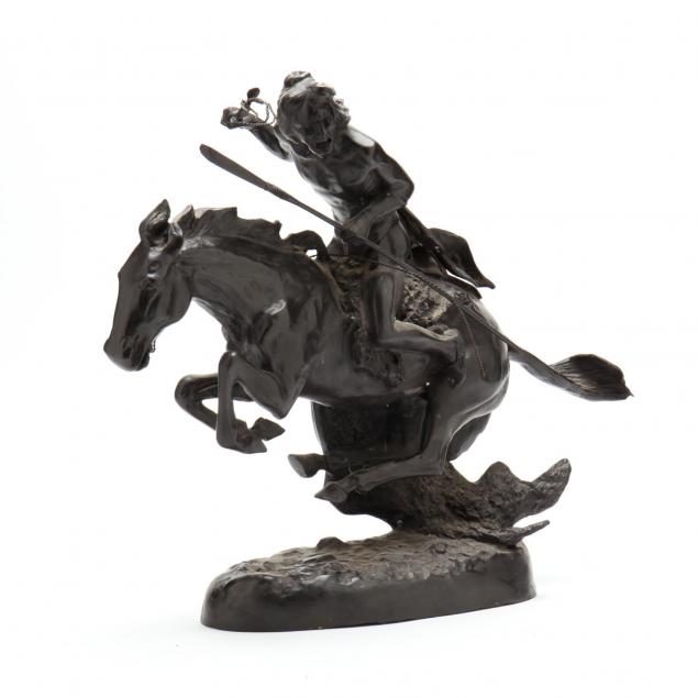 after-frederick-remington-cheyenne-bronze-sculpture