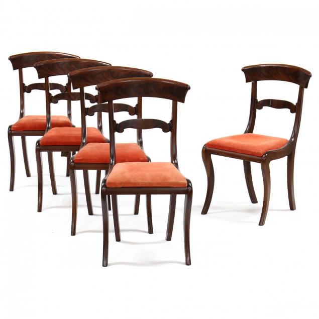 set-of-five-federal-mahogany-dining-chairs
