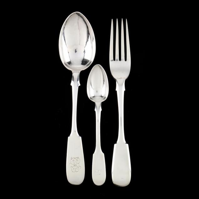 three-pieces-of-russian-silver-flatware