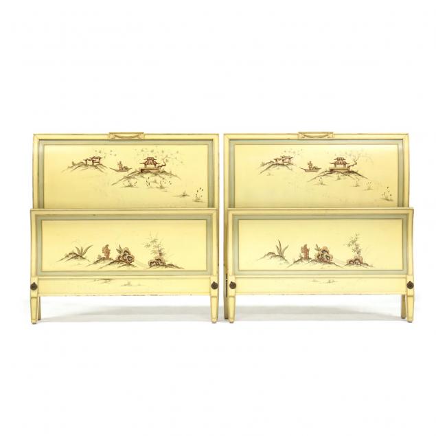 pair-of-vintage-chinoiserie-twin-beds