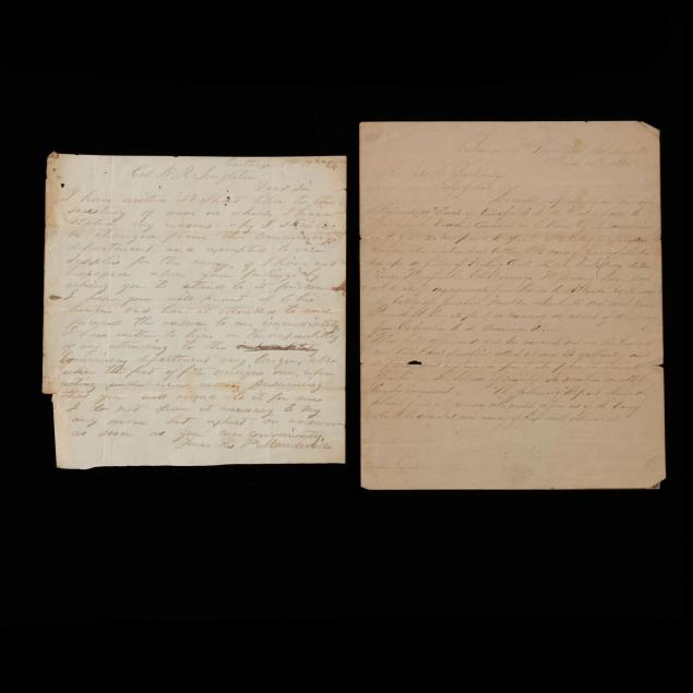 two-late-war-letters-petitioning-the-confederate-secretary-of-war