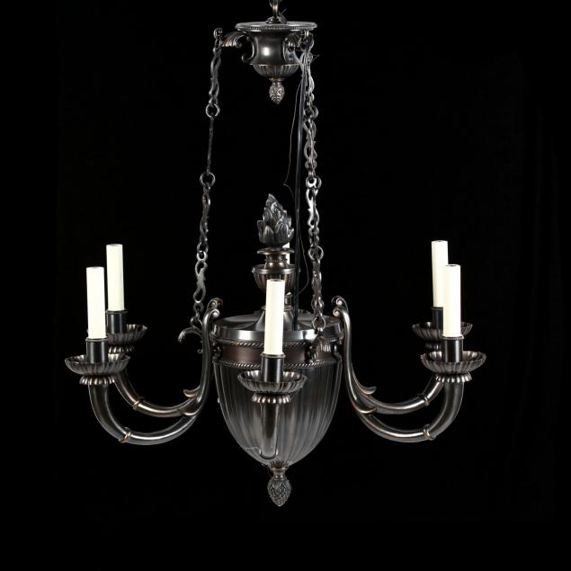 neoclassical-style-bronze-chandelier