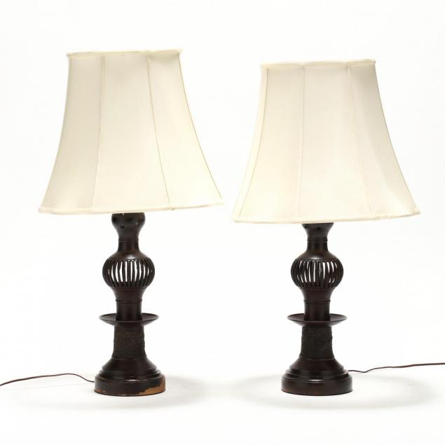 pair-of-chinese-bronze-table-lamps