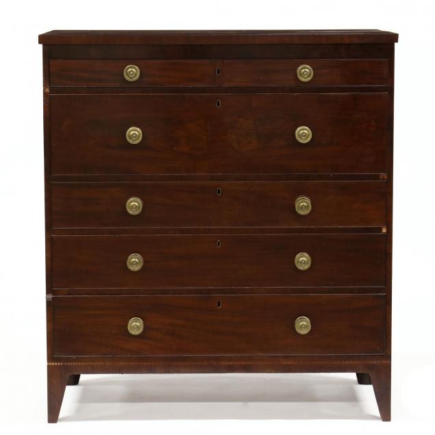 mid-atlantic-late-federal-inlaid-mahogany-chest-of-drawers