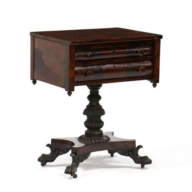 american-classical-carved-side-table