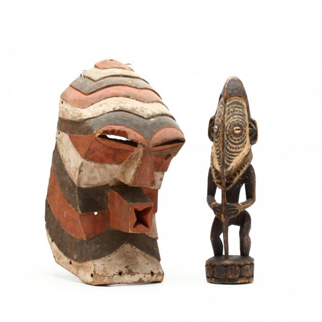 two-paint-decorated-tribal-wooden-carvings
