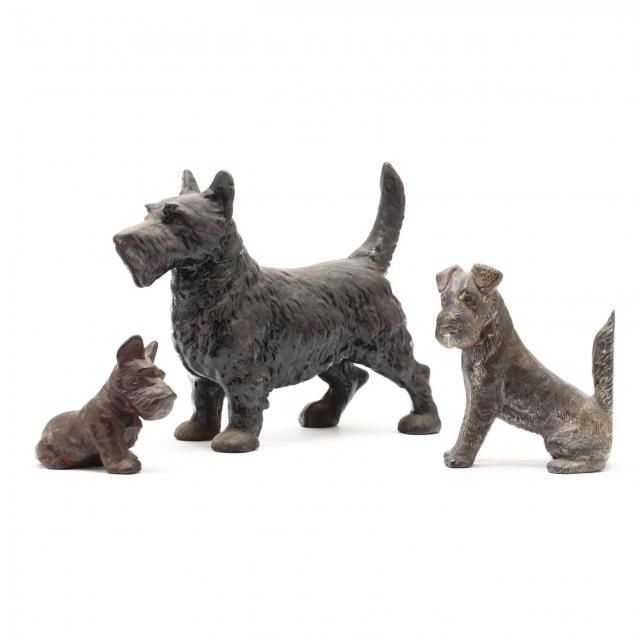 group-of-cast-iron-terrier-dog-figures