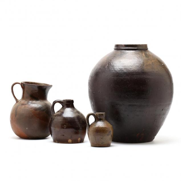 four-earthenware-pots