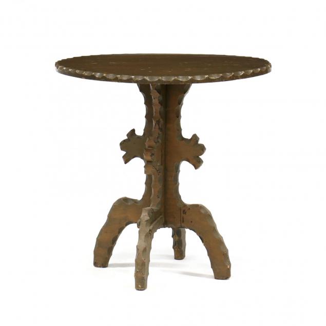 vintage-folky-chip-carved-table