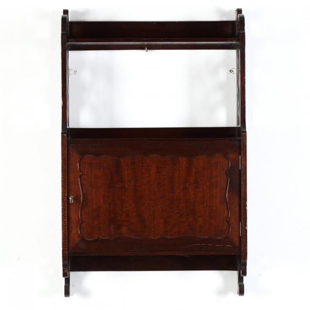 chippendale-style-hanging-wall-cabinet