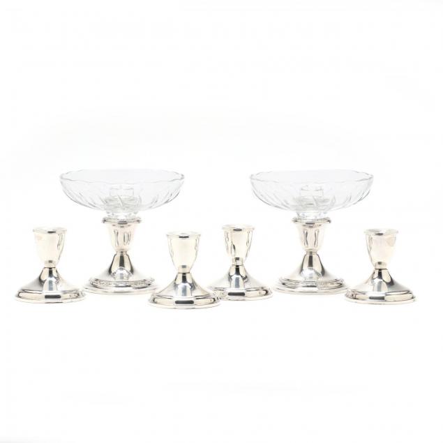 six-sterling-silver-candlesticks