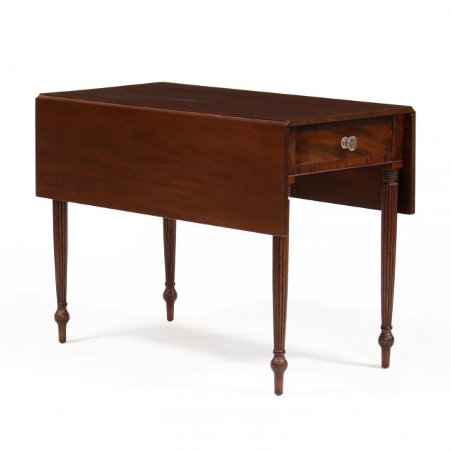 federal-drop-leaf-mahogany-breakfast-table