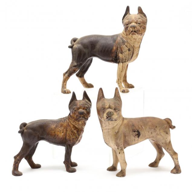 three-antique-cast-iron-boston-terrier-door-stops