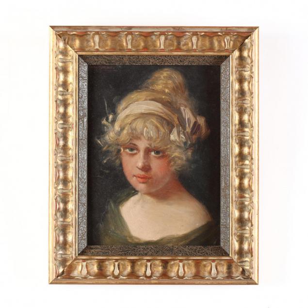 antique-painting-of-a-blonde-beauty