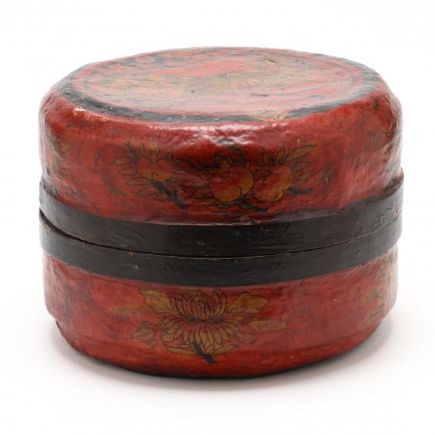 a-large-chinese-lacquered-paper-circular-box