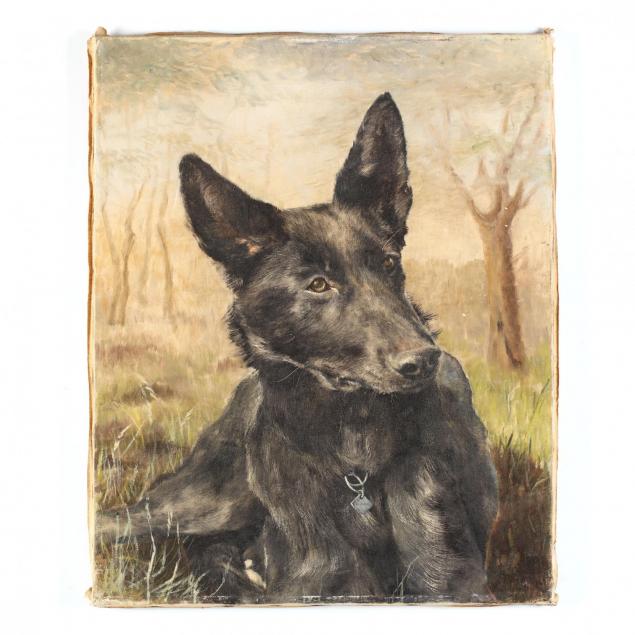 fred-von-lubtow-latvian-1908-1979-portrait-of-a-german-shephard