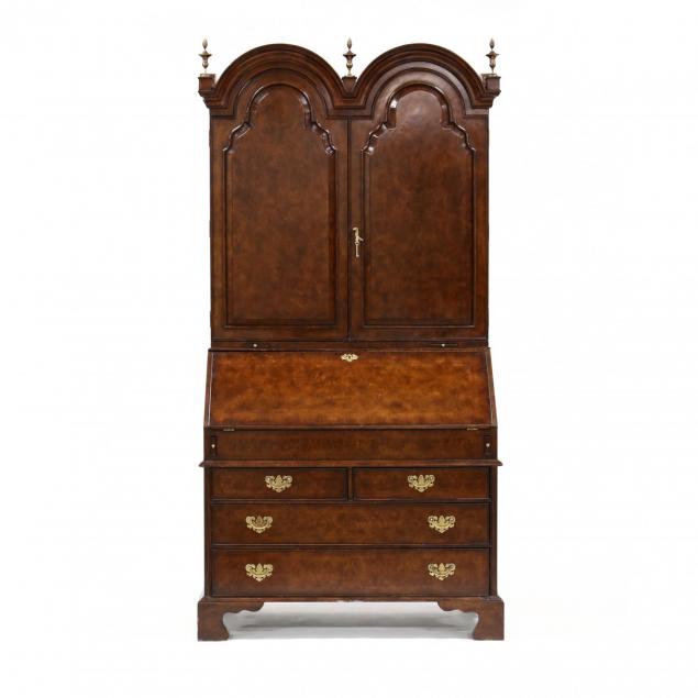 continental-double-bonnet-secretary-bookcase