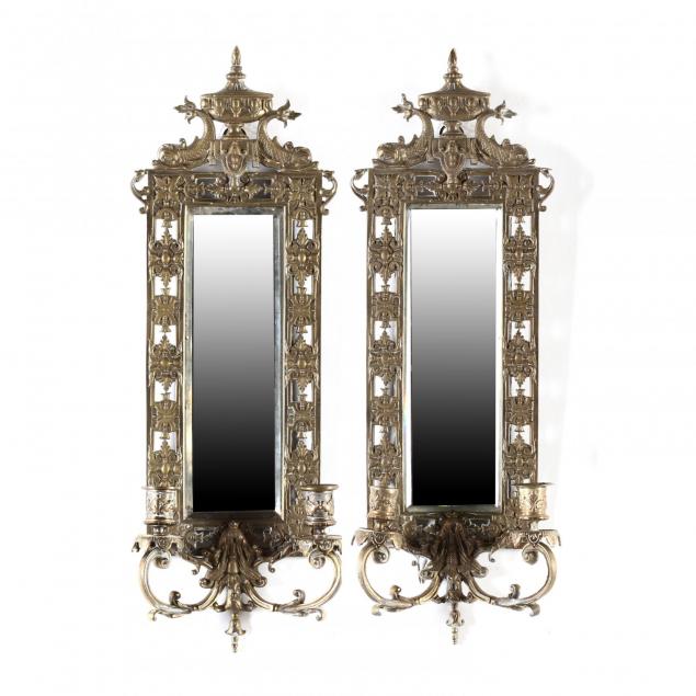 pair-of-neoclassical-style-mirrored-brass-wall-sconces