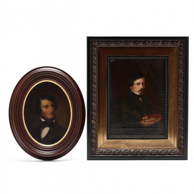 two-antique-portraits-of-men-19th-century