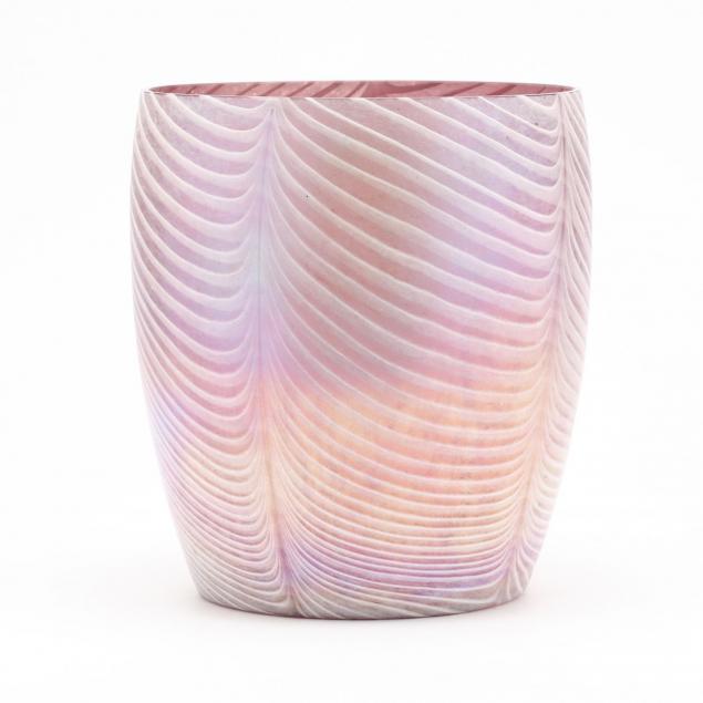 large-pulled-feather-art-glass-vase