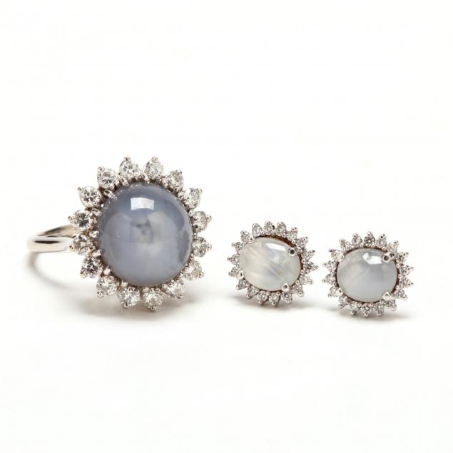 14kt-white-gold-star-sapphire-and-diamond-ring-and-earrings