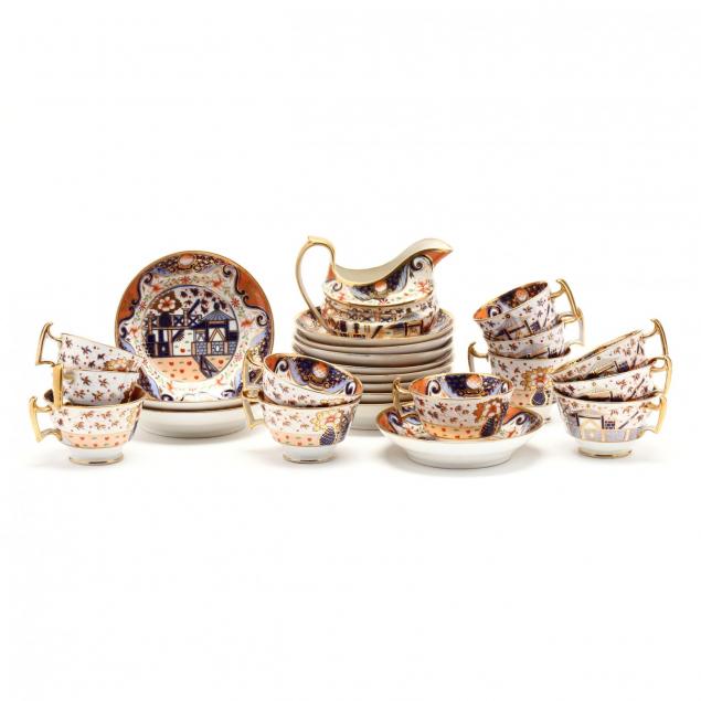 a-matched-group-of-english-imari-pattern-tableware