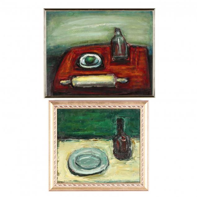 william-mangum-nc-1924-2013-two-paintings-from-the-i-kitchen-series-i