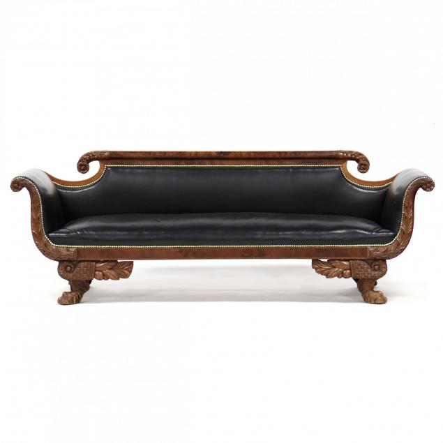ameican-classical-carved-mahogany-sofa