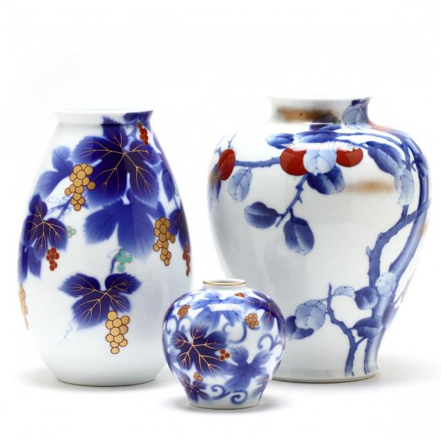 a-group-of-three-japanese-fukagawa-porcelain-vases
