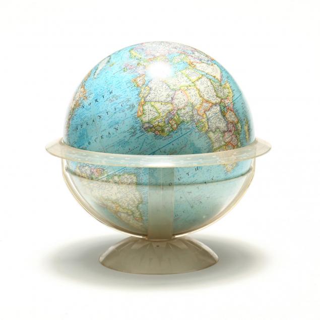 National Geographic, World Globe (Lot 2117 - The November Modern