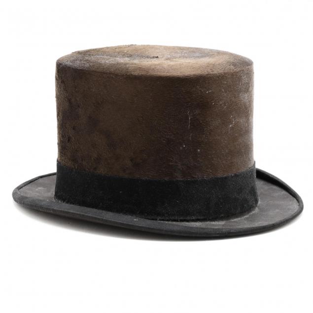 mory-the-hatter-vintage-beaver-skin-top-hat