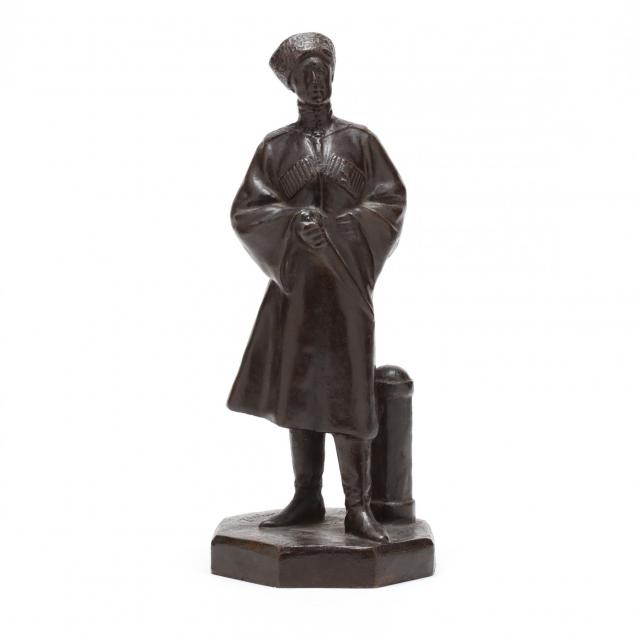 an-antique-russian-bronze-of-a-cossack