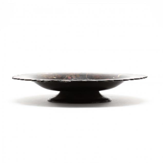 antique-japanese-lacquered-pedestal-bowl