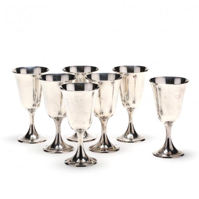 set-of-seven-sterling-silver-goblets-by-gorham
