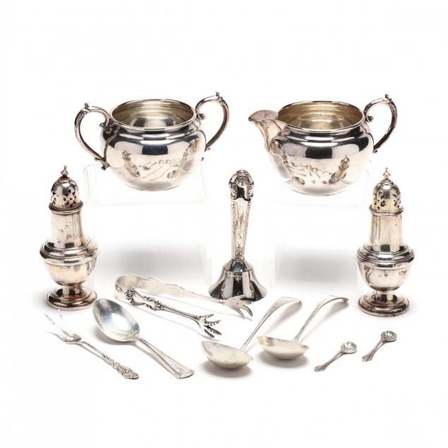 grouping-of-sterling-silver-tablewares