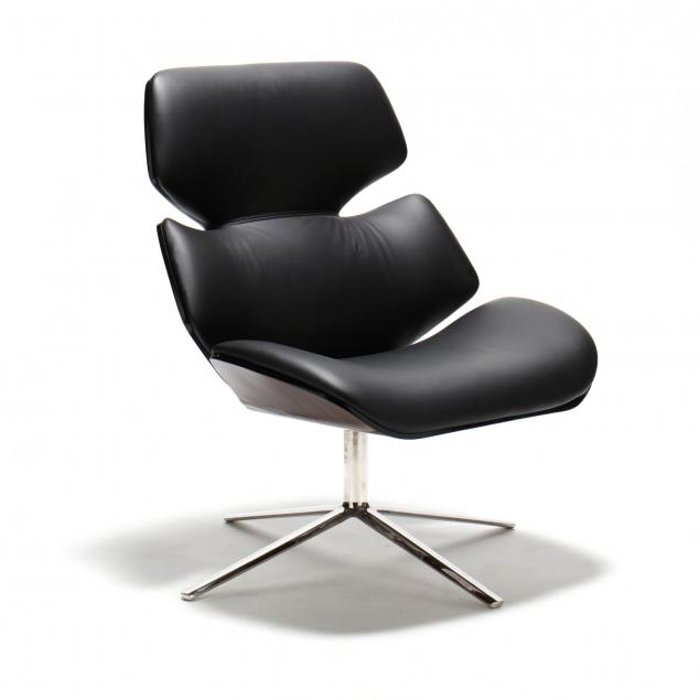 american-modernist-leather-lounge-chair