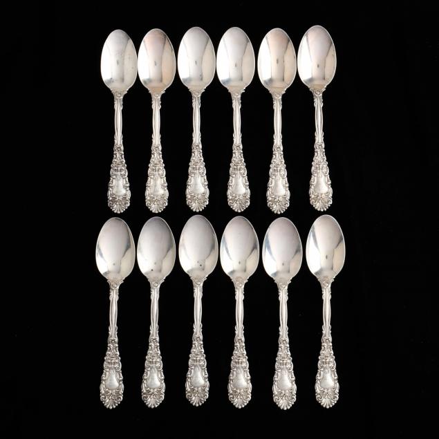 set-of-12-dominick-haff-renaissance-sterling-silver-teaspoons