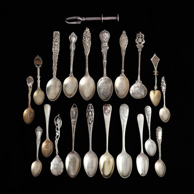 twenty-sterling-silver-souvenir-spoons