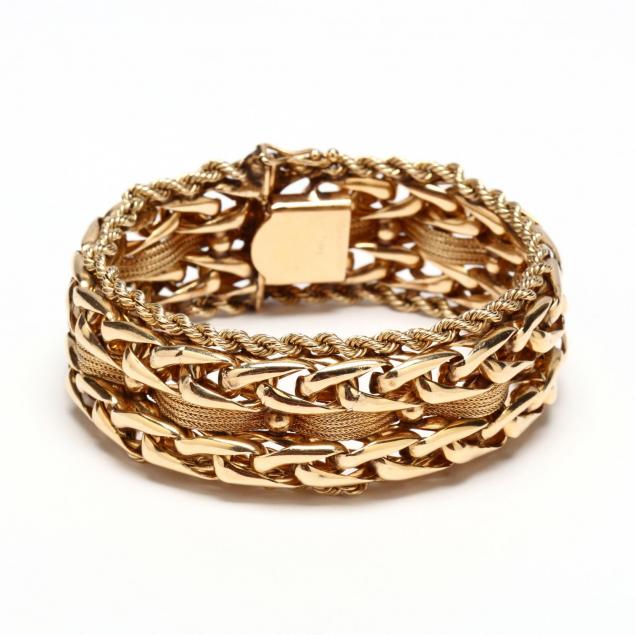 vintage-14kt-gold-bracelet