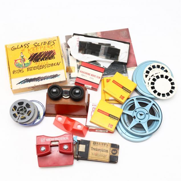 group-of-filmographic-and-stereoscopic-related-items