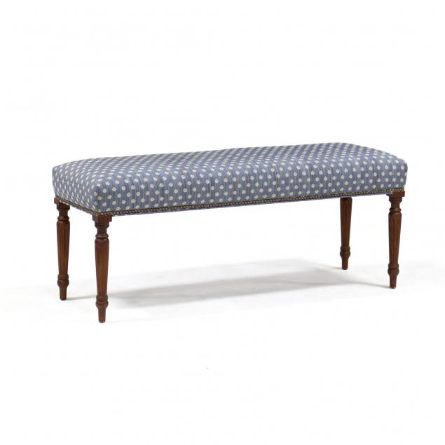 federal-style-upholstered-bench