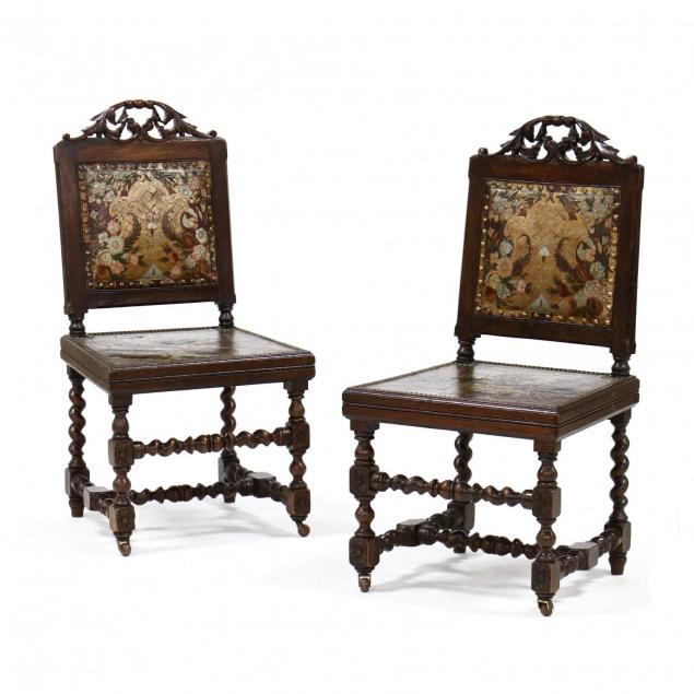 pair-of-jacobean-style-decorated-side-chairs