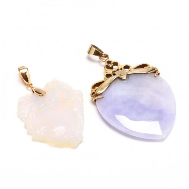 a-lavendar-jade-pendant-and-crystal-opal-pendant