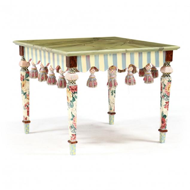 mackenzie-childs-painted-tassel-table