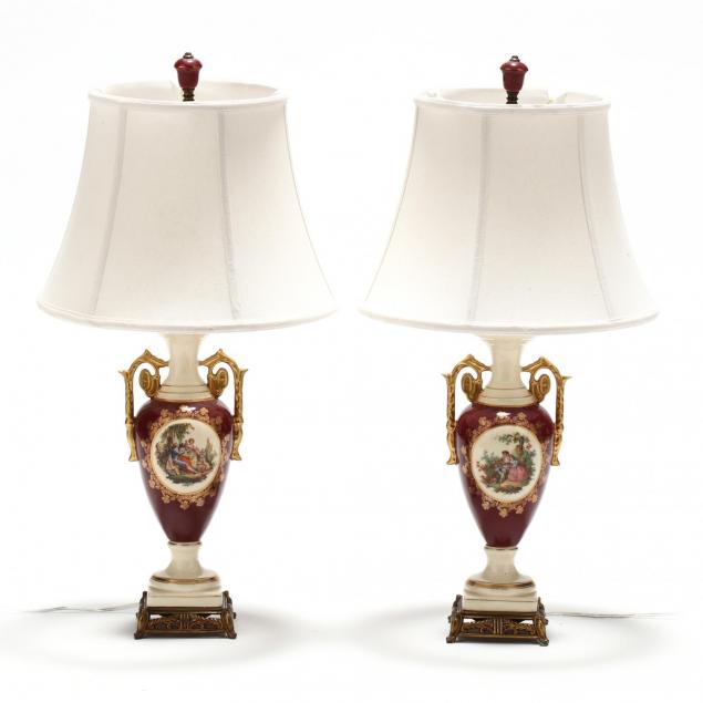 pair-of-continental-porcelain-table-lamps