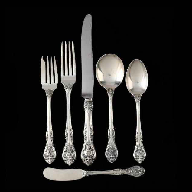 gorham-king-edward-sterling-silver-flatware-service