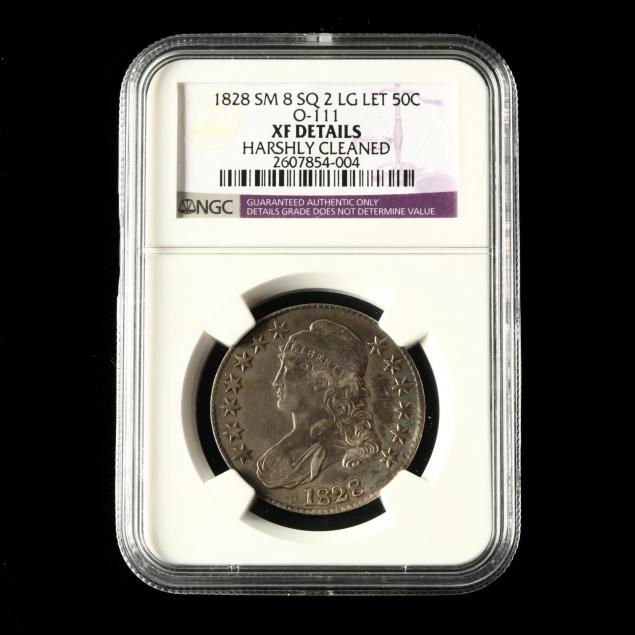 1828-sm-8-sq-2-lrg-let-capped-bust-half-dollar-o-111-ngc-xf-details