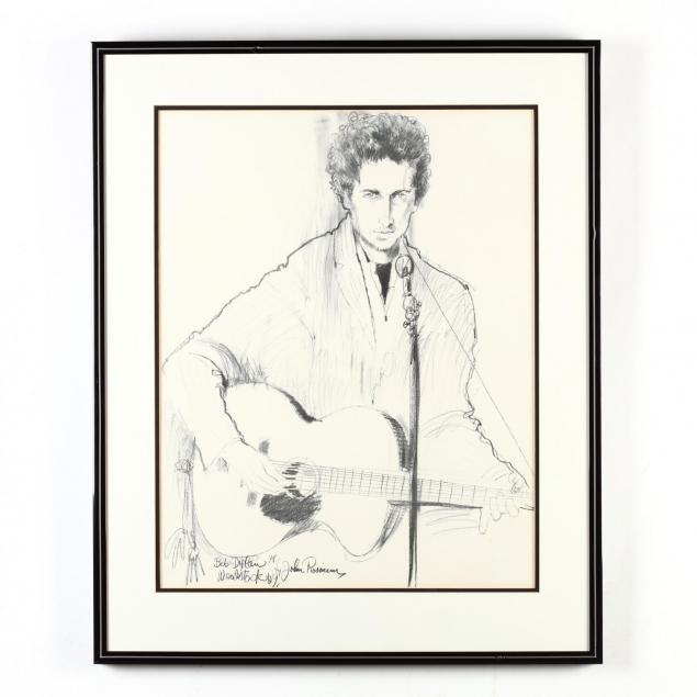 a-framed-portrait-print-of-bob-dylan-at-woodstock